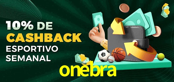 10% de bônus de cashback na onebra